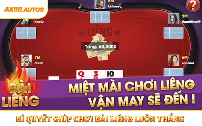 Bí quyết giúp chơi bài Liêng luôn thắng